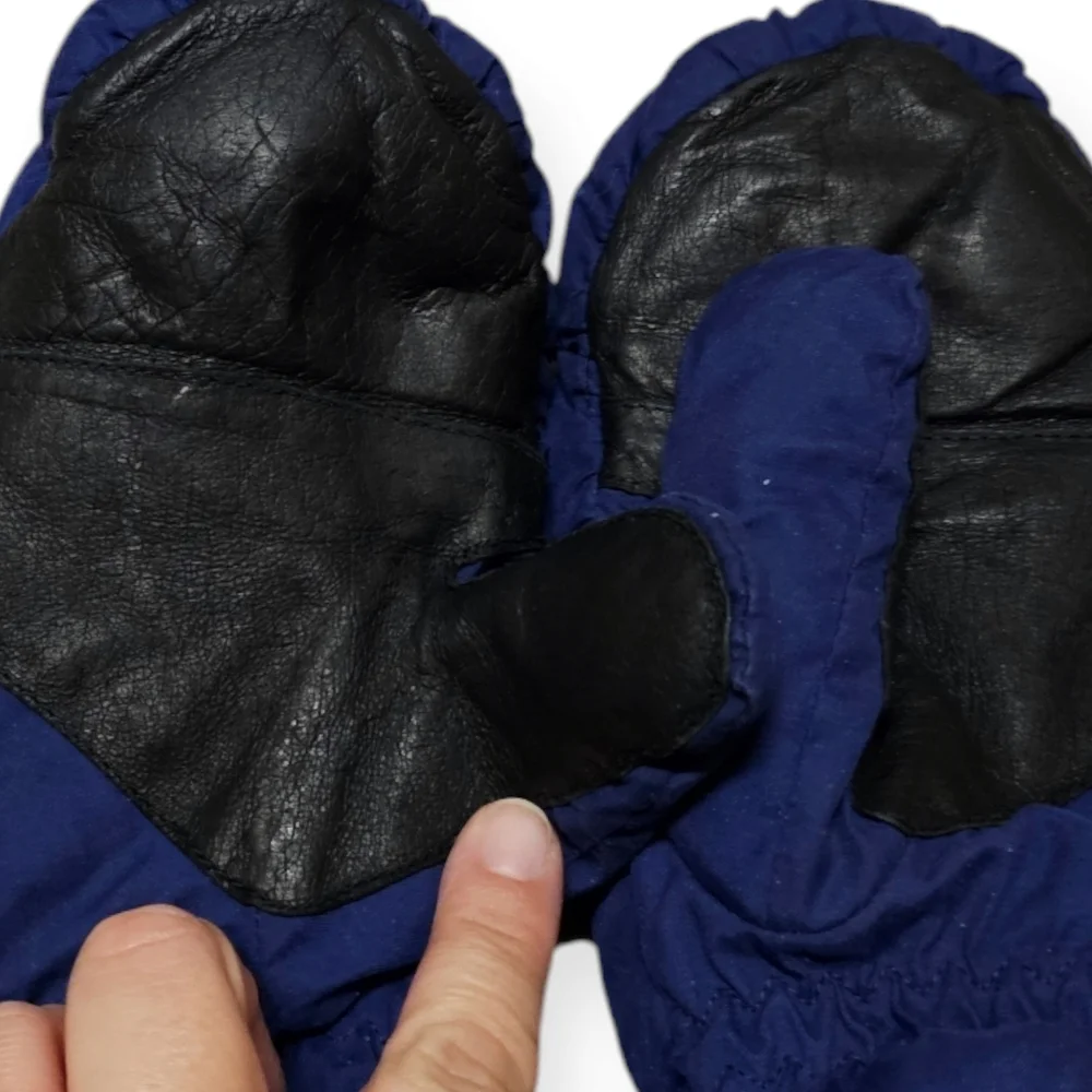 Obermeyer Navy and Black Child's Mittens